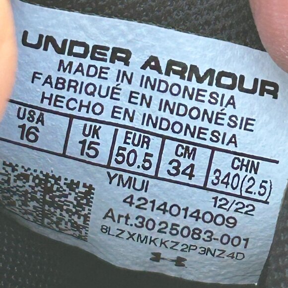 Under Armour Spotlight Franchise 2.0 RM Football Cleats – Men’s Size 16 – New - Picture 11 of 15